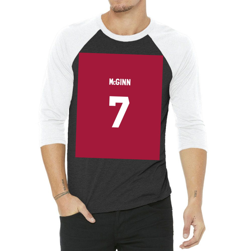 Mcginn Number 7graphic 3/4 Sleeve Shirt | Artistshot