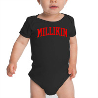 Millikin Arch Vintage Retro University Style T Shirt Baby Bodysuit | Artistshot