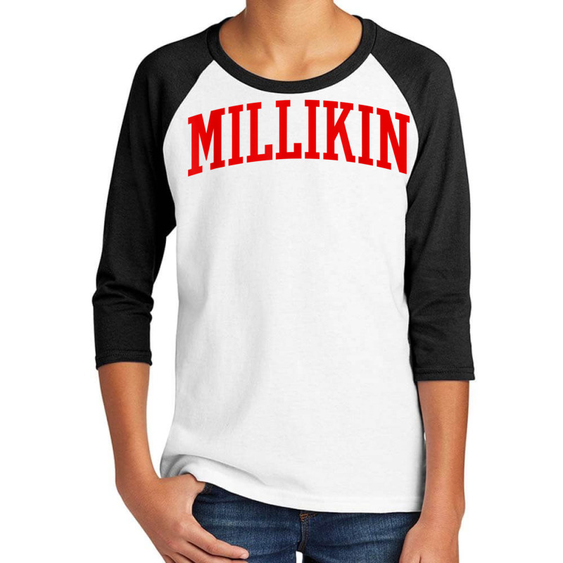 Millikin Arch Vintage Retro University Style T Shirt Youth 3/4 Sleeve by cm-arts | Artistshot