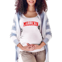 Millikin Arch Vintage Retro University Style T Shirt Maternity Scoop Neck T-shirt | Artistshot