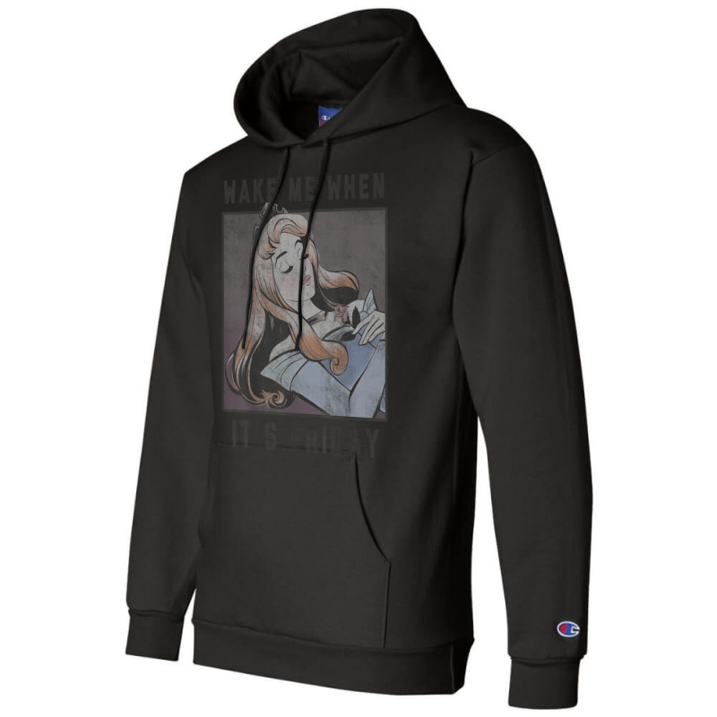 Sleeping Beauty Aurora Wake Me When Its Friday Champion Hoodie | Artistshot