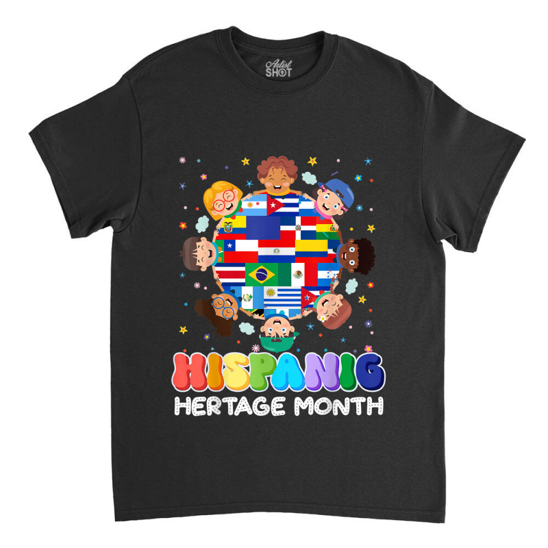 Hispanic Heritage Month Latin American Flag Kids Boys Girls Classic T-shirt by AmandaGoodrich | Artistshot