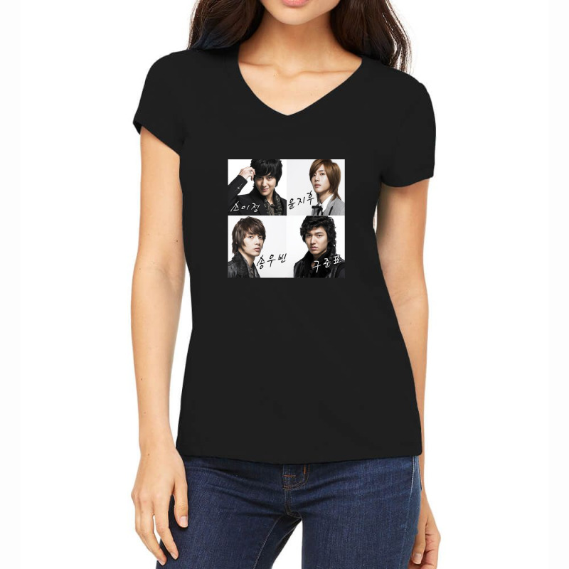 Boys Over Flowers .png Women's V-Neck T-Shirt by RossDomingu | Artistshot