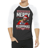 Merry Kloppmas Essential 3/4 Sleeve Shirt | Artistshot