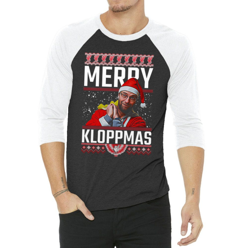 Merry Kloppmas Essential 3/4 Sleeve Shirt | Artistshot