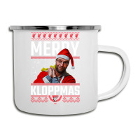 Merry Kloppmas Jurgen Klopp Lfc Christmas Design Classic Camper Cup | Artistshot