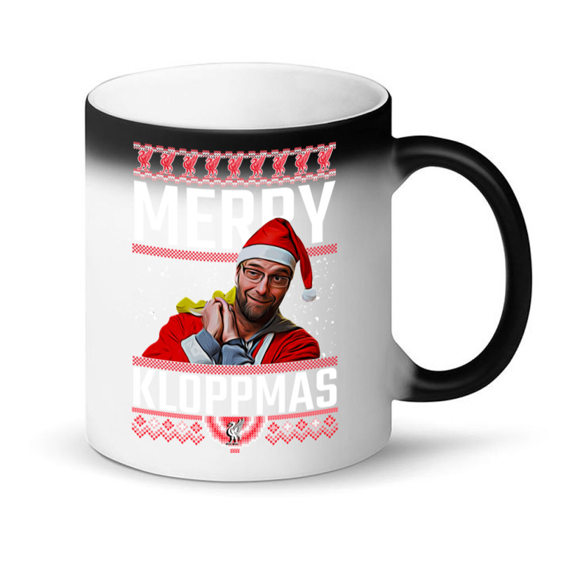 Merry Kloppmas Jurgen Klopp Lfc Christmas Design Classic Magic Mug | Artistshot