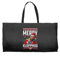 Merry Kloppmas Jurgen Klopp Lfc Christmas Design Classic Weekender Totes | Artistshot