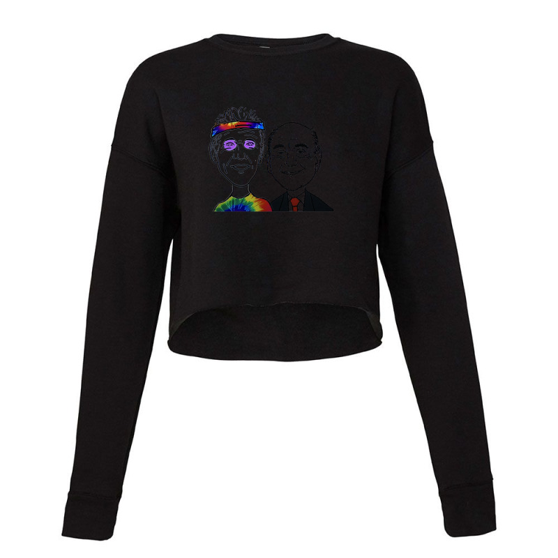 Bill Walton Dick Vitale Basketball Guys Cropped Sweater by RollinSmith | Artistshot