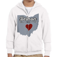 Hebron   Ohio  Oh City State Usa   Cute Souvenir   Tank Top Youth Zipper Hoodie | Artistshot