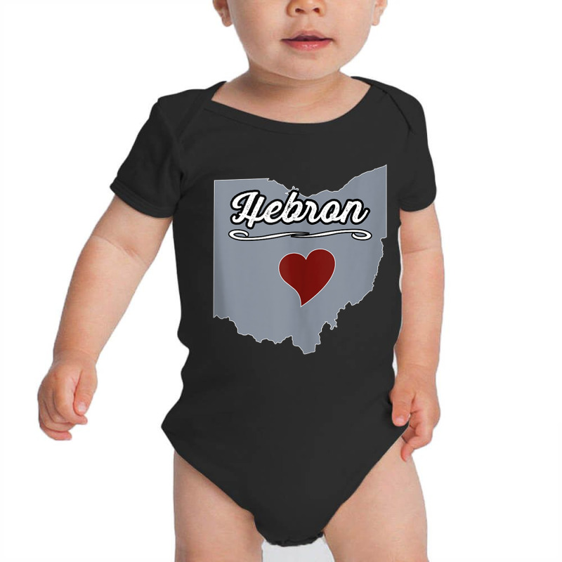 Hebron   Ohio  Oh City State Usa   Cute Souvenir   Tank Top Baby Bodysuit by cm-arts | Artistshot