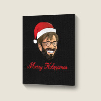 Merry Kloppmas Liverpool Special Essential Portrait Canvas Print | Artistshot