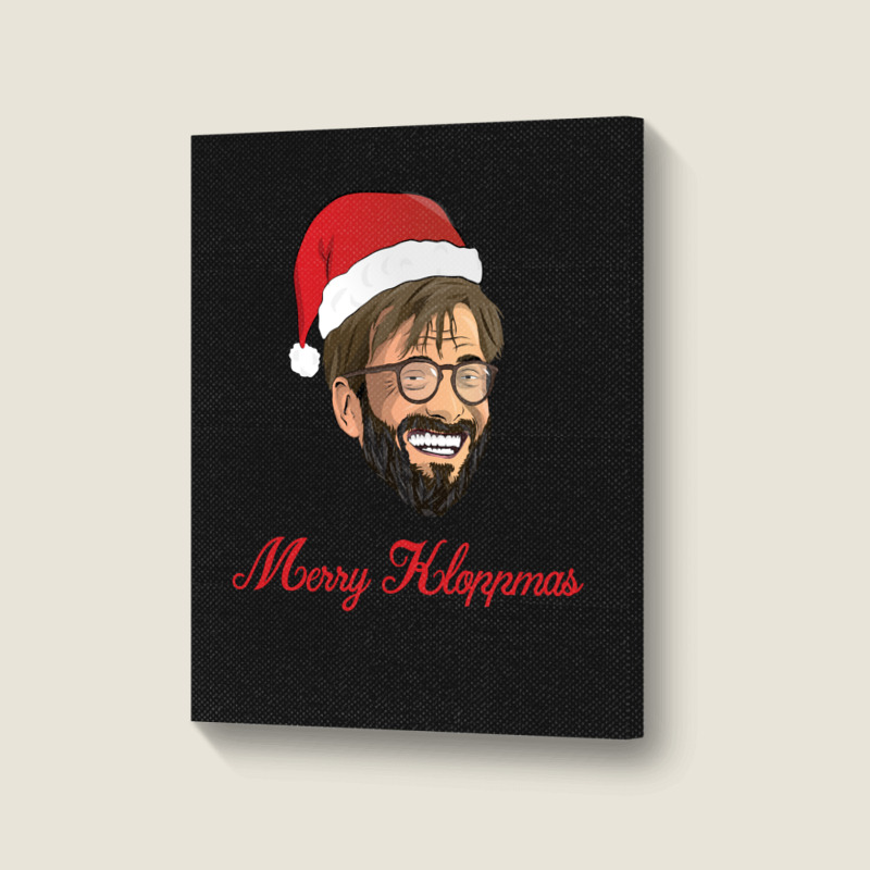 Merry Kloppmas Liverpool Special Essential Portrait Canvas Print | Artistshot