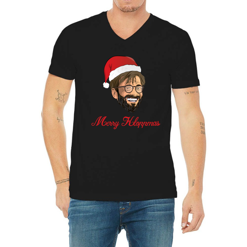 Merry Kloppmas Liverpool Special Essential V-neck Tee | Artistshot