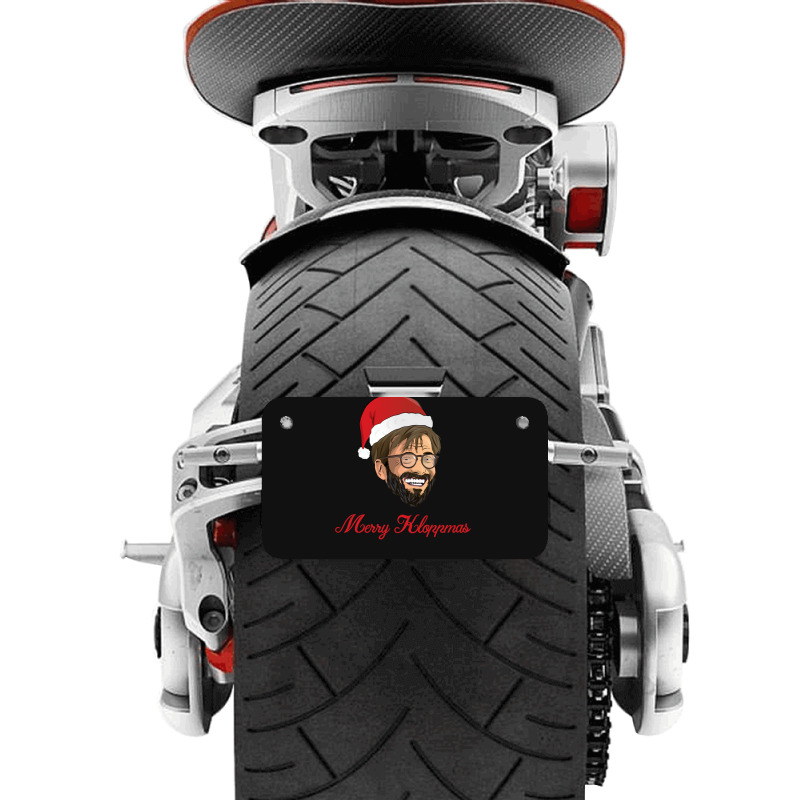 Merry Kloppmas Liverpool Special Essential Motorcycle License Plate | Artistshot