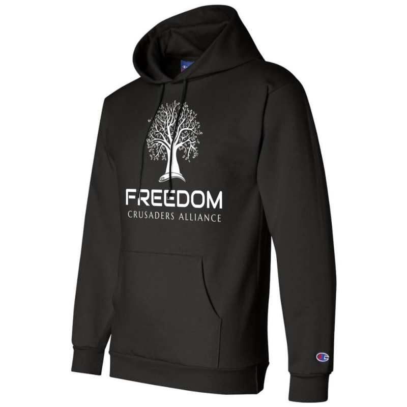 Freedom Crusaders Alliance - White Essential Champion Hoodie | Artistshot