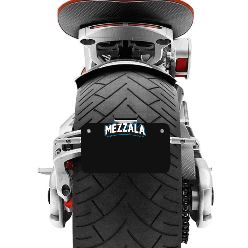 Mezzala Classic Motorcycle License Plate | Artistshot