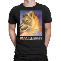 Funny Lion And King Nala Lioness Airbrush Live Action T-shirt | Artistshot