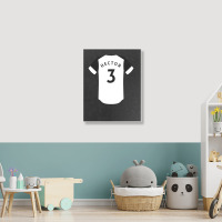 Michael Hector Jersey Classic Portrait Canvas Print | Artistshot