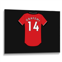 Michael Obafemi Jersey Classic Metal Print Horizontal | Artistshot