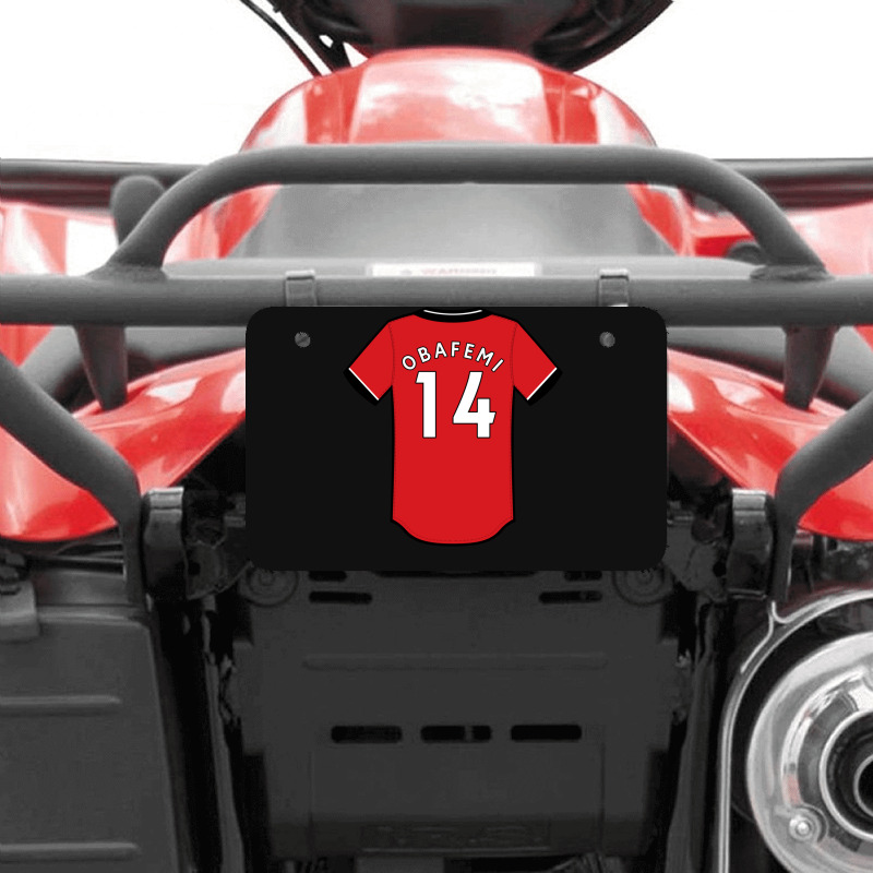 Michael Obafemi Jersey Classic Atv License Plate | Artistshot