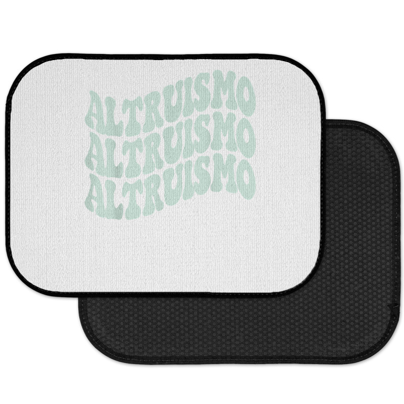 Altruismo   School Spirit Wavy Stacked T Shirt Rear Car Mat | Artistshot