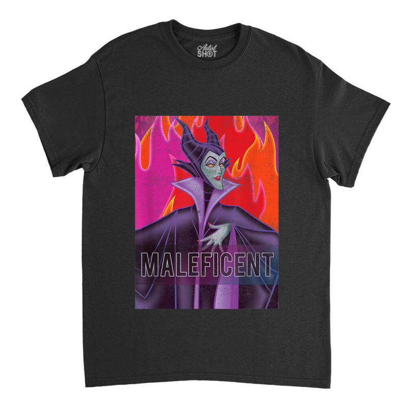 Villains Maleficent Flames Classic T-shirt | Artistshot