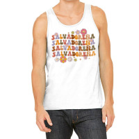 Salvadorena Retro Groovy Salvador Salvadorenan Latina Latinx T Shirt Tank Top | Artistshot