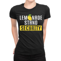 Lemonade Stand Security Ladies Fitted T-shirt | Artistshot