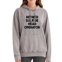 Retired Sulfide Head Operator Tank Top Vintage Hoodie | Artistshot