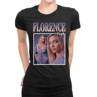 Day Gift For Florence Pugh 90s Vintage Gifts For Music Fans Ladies Fitted T-shirt | Artistshot