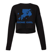 Gone  Screenprint Style Cropped Sweater | Artistshot