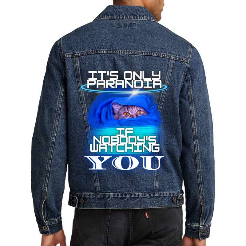 It's Only Paranoia... Classic Men Denim Jacket by josephzindel | Artistshot