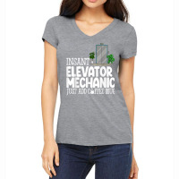 Instant Elevator Mechanic Just Add Coffee Mug Elevator Love T Shirt Women's V-neck T-shirt | Artistshot