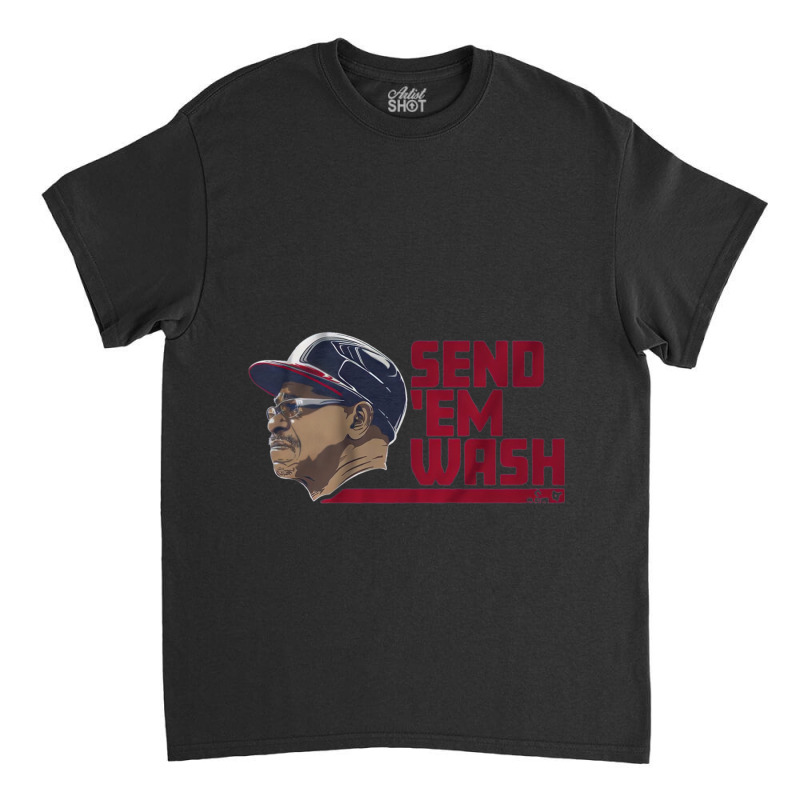 Ron Washington Send Them Wash Classic T-shirt by cm-arts | Artistshot