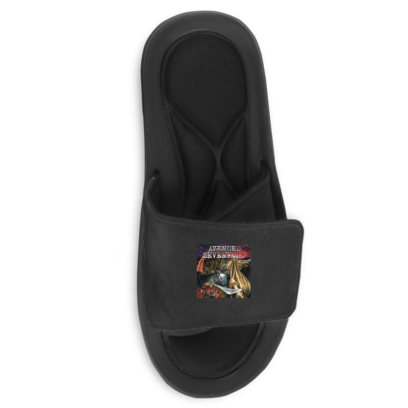 Civilisation Theme Song (baba Yetu) Qr Code Slide Sandal | Artistshot