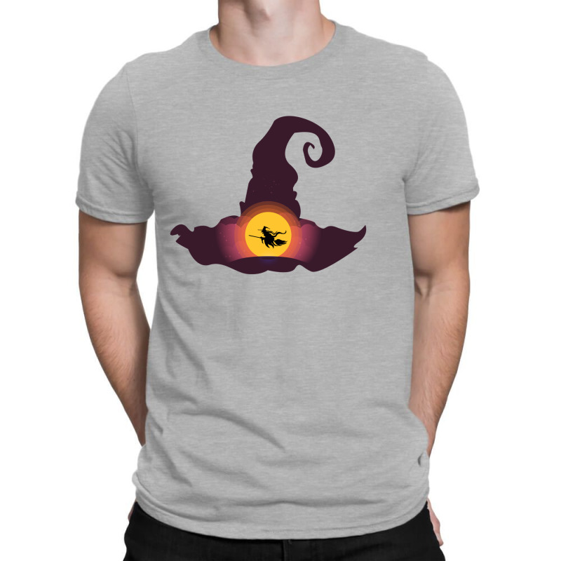 Witch And Fullmoon T-Shirt by InspirationColor | Artistshot