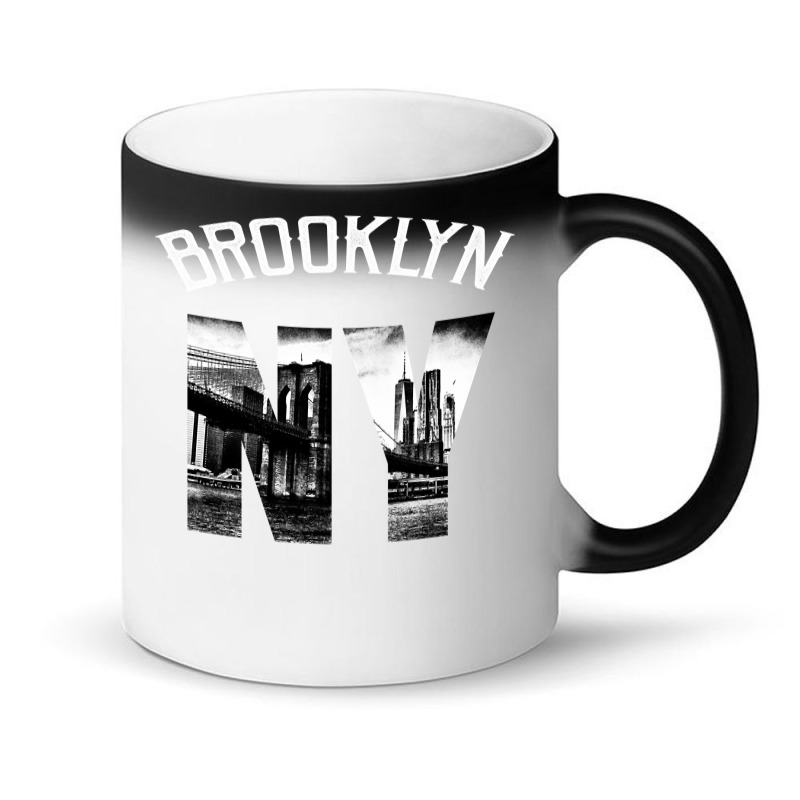 Brooklyn New York Skyline Hoodie Brooklyn Sweatshirt Magic Mug | Artistshot