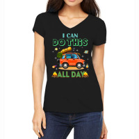 Camp Camping I Canall Day Funny T Camper Women's V-neck T-shirt | Artistshot