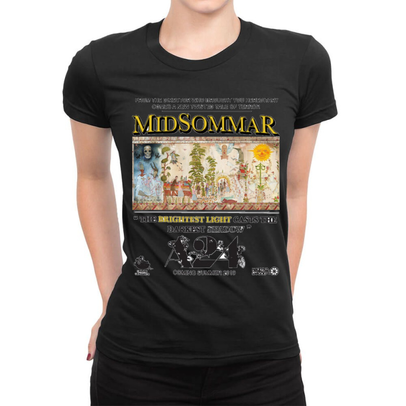 Midsommar A24 Ladies Fitted T-Shirt by cm-arts | Artistshot