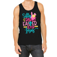 Silly Rabbit Easter Is For J.esus Christians Funny Easter Tank Top | Artistshot