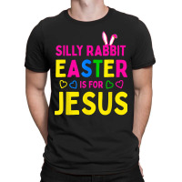 Silly Rabbit Easter Is For Jesuss Christians Kids Boys Girls T-shirt | Artistshot