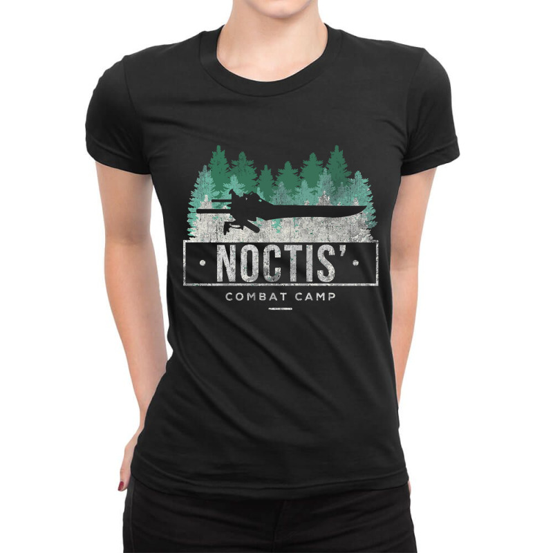 Noctis Camp Final Fantasy Ladies Fitted T-Shirt by Panyuwunan | Artistshot