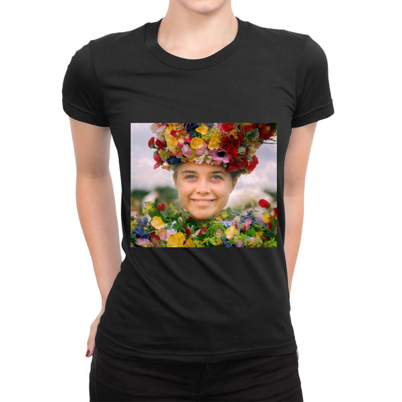 Midsommar May Queen - Dani Ardor  Florence Pugh Fitted Ladies Fitted T-Shirt by cm-arts | Artistshot