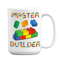 Brick Builder Blocks Building Master Builder Funny Toys Kids T Shirt 15 Oz Coffee Mug | Artistshot