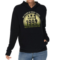 Thirtieth Bday, 30th Birthday Party, 30s Years Patrick's Day Lightweight Hoodie | Artistshot