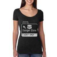 Highway To The Danger Zone Women's Triblend Scoop T-shirt | Artistshot