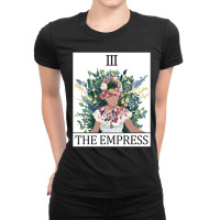 Midsommar Tarot Card Empress Ladies Fitted T-shirt | Artistshot