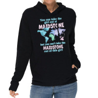 Proud Girl From Maidstone   Relocation From Maidstone T Shirt Lightweight Hoodie | Artistshot