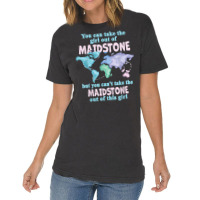 Proud Girl From Maidstone   Relocation From Maidstone T Shirt Vintage T-shirt | Artistshot